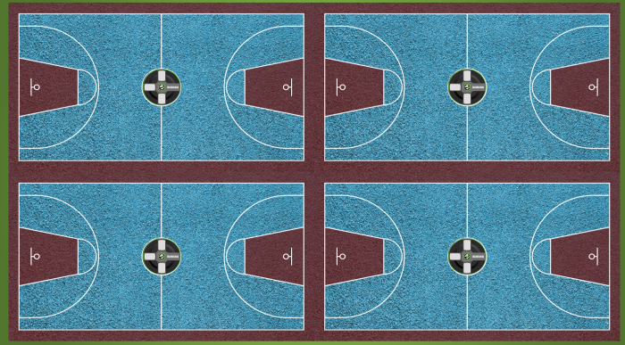 室內籃球館選擇工業吊扇的原因