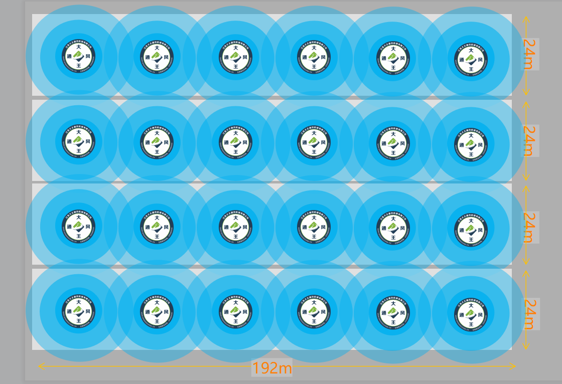 品牌汽車制造車間大型工業(yè)風(fēng)扇