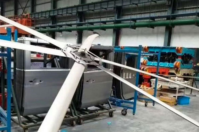 大型工業風扇三大主要應用場景