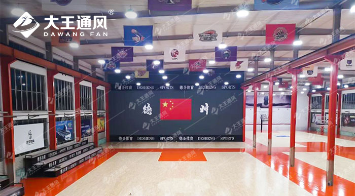 超大風扇下打球更爽-德圣體育
