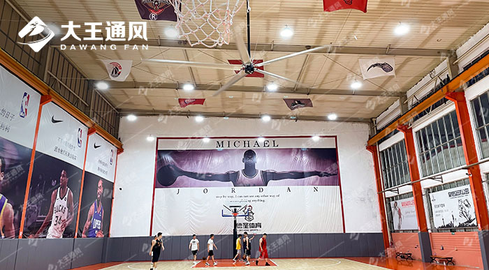超大風扇下打球更爽-德圣體育