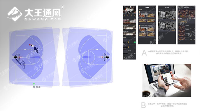 超大風扇下打球更爽-德圣體育