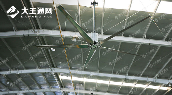 湖北某機(jī)械廠車間大吊扇