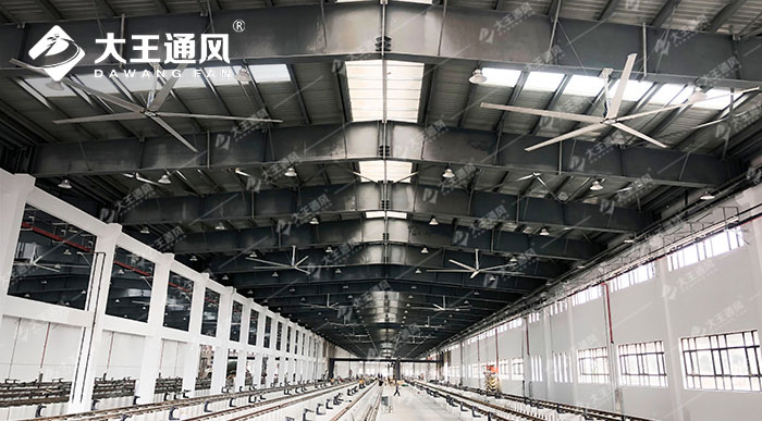 大王通風大型工業風扇解決車間通風難題
