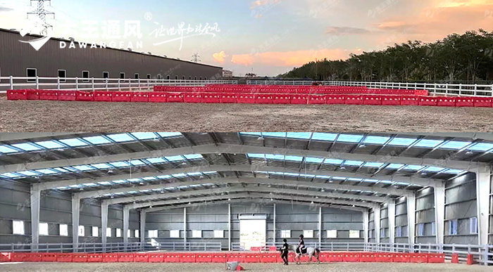 大王通風&北極星馬術學院聯手打造舒適運動空間