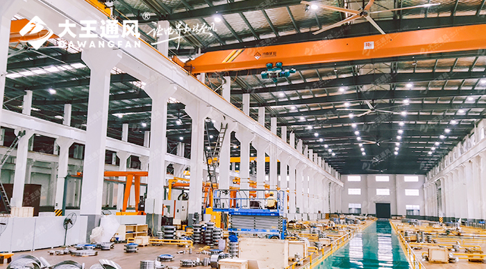 大王通風攜手江蘇翔淳科技突破降溫難題