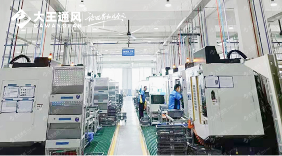 看大王工業大風扇如何解決廠房煙塵難題