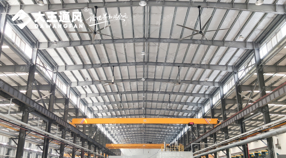 降溫通風不再難！大王通風為拓普集團傾力打造舒適工作環(huán)境！