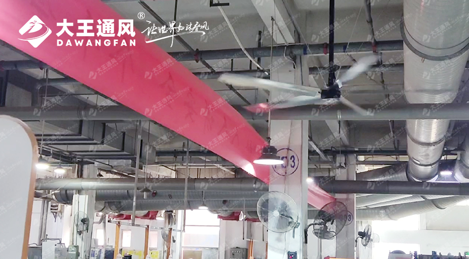 清涼升級！大王風扇入駐歐派工廠，助力舒適生產新篇章