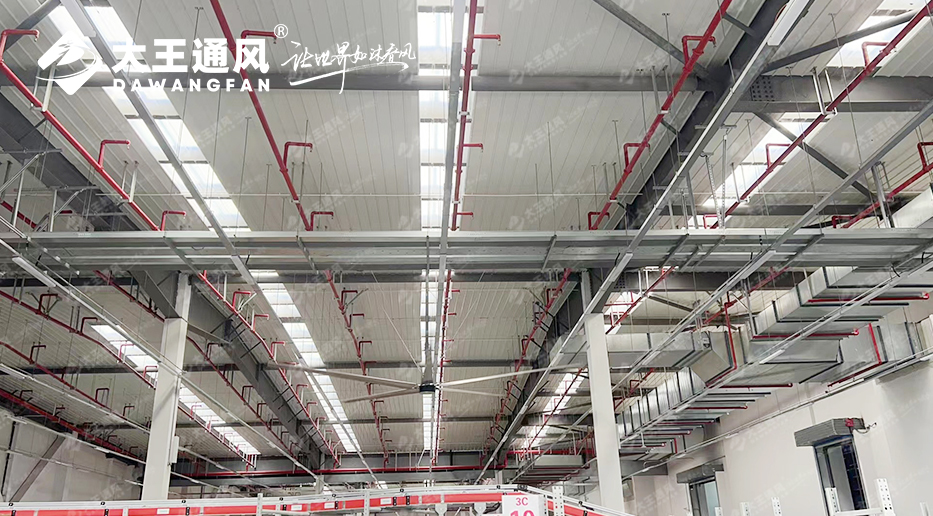 大王通風工業大風扇:卓越性能,無畏多種安裝結構