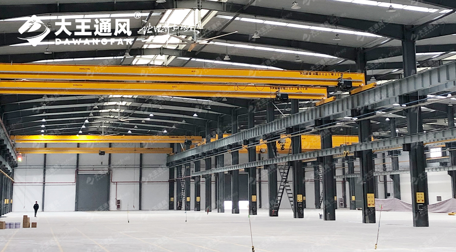 HVLS工業大風扇與暖通空調:共筑冬日舒適環境